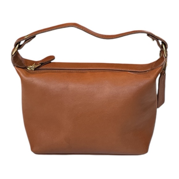 Coach Handbags - Coach Vintage Classic Mini Pouch Purse Tan Brown